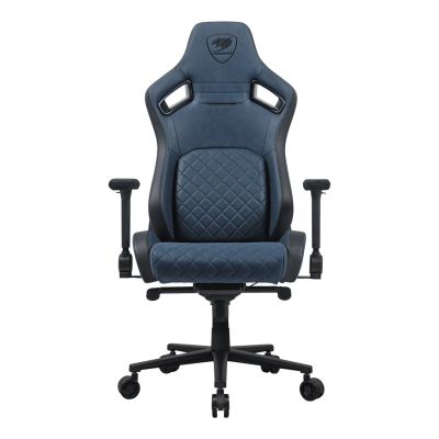 3. COUGAR CGR-DSF-BUB Universeller Gaming-Stuhl Gepolsterter Sitz Marineblau