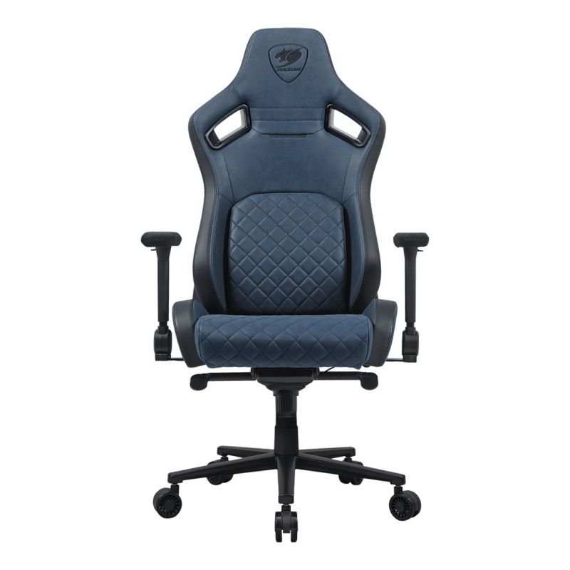 3. COUGAR CGR-DSF-BUB Universeller Gaming-Stuhl Gepolsterter Sitz Marineblau