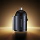 8. Baseus Tiny Star 30W USB-A/USB-C-Autoladegerät – Schwarz