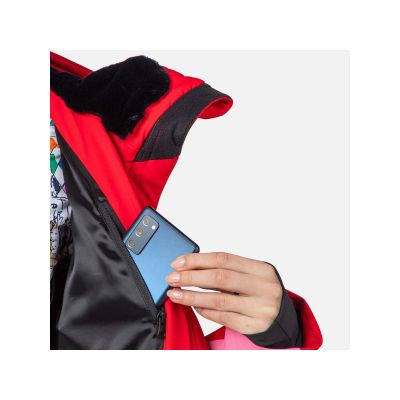 3. Rossignol W Pilot Down Jkt Jacke Rot
