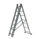 5. AWTOOLS Aluminiumleiter 3x14 Stufen 150kg, geeignet für Treppen