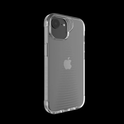 3. ZAGG Luxe Case für iPhone 16e (2025) / 15 / 14 / 13 - Transparent