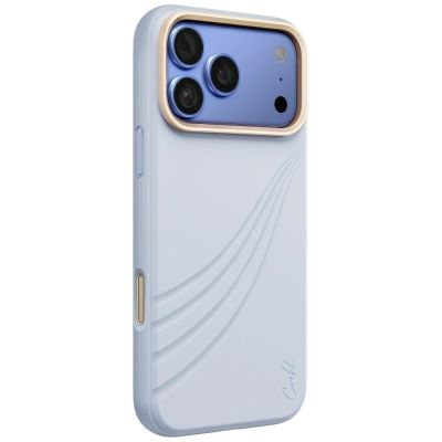 Uniq Coehl Serina Magnetische Ladehülle für iPhone 18 Pro Max / 17 Pro Max – Blau