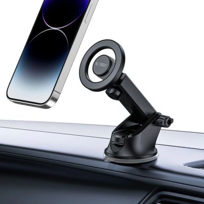7. Tech-Protect N51 Autotelefonhalter mit MagSafe für Cockpit/Lüftungsschlitze – Schwarz
