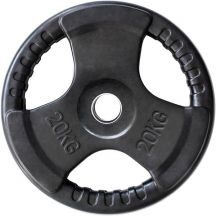Gummierte Olympiascheibe 20 kg HMS TOK20 