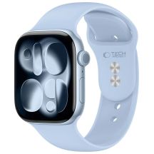 Tech-Protect Silikonarmband für Apple Watch 40 / 41 / 42 mm – Hellblau