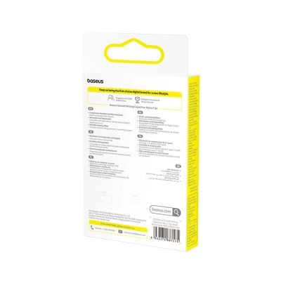 3. Baseus Ersatzspitzen für kapazitive Stifte mit sanftem Schreibgefühl, 2 Stück – Weiß