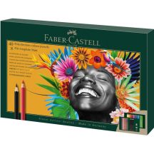 Faber-Castell Polychromos & Pitt Graphit Matt Set Multicolor 48 pcs.