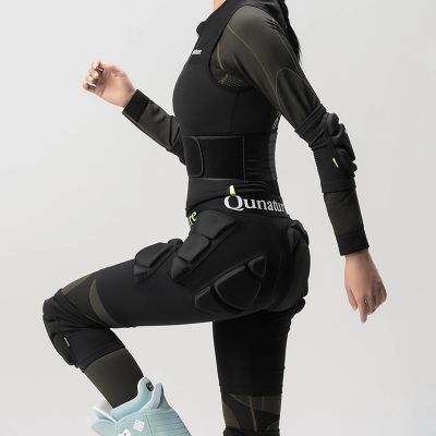 8. Qunature Ski-Hüftprotektoren – Advanced L Ski, Snowboard, Skates – Schwarz
