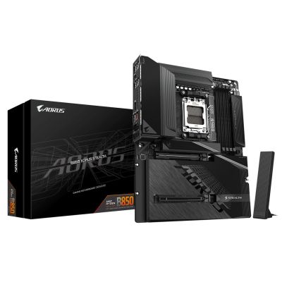 2. GIGABYTE B850 AORUS STEALTH AMD B850 Sockel AM5 ATX