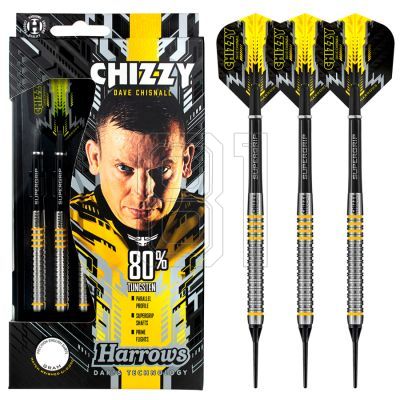 8. Harrows Chizzy Darts 80 % Softip HS-TNK-000013871