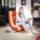 4. Subsonic SA5610-H1 Gaming-Stuhl, Konsolen-Gaming-Stuhl, gepolsterter Sitz, Rot, Gelb