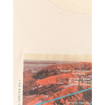 6. Herren-T-Shirt mit Aufdruck, regulär, Größe 4F 4FRSS26TTSHM4238-11S