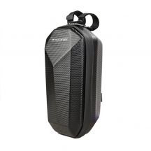 Wozinsky wasserdichte Lenkertasche für den Scooter, Scooter-Tasche, 4 l, schwarz (WSB2BK)