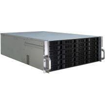 Inter-Tech 4U-4424 Rack Schwarz, Silber