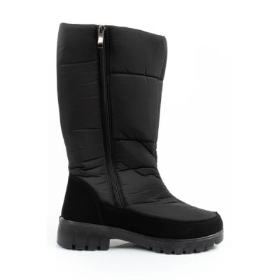 4. Progress Winterstiefel Schneestiefel Damen Warm Modische Zipper Stiefel