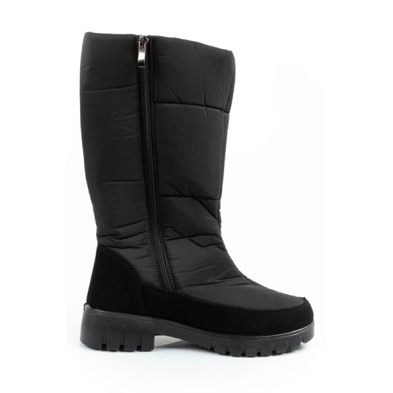 4. Progress Winterstiefel Schneestiefel Damen Warm Modische Zipper Stiefel