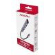 10. Axagon HMC-5 Dockingstation, kabelgebunden, USB 3.2 Gen 1 (3.1 Gen 1), Typ-C, Grau
