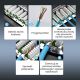 13. Patchpanel Extralink EX.9663 (0,5U; Kat. 6; 24xRJ-45)
