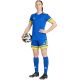 7. adidas Squadra 25 Damenshorts blau und gelb JN5408