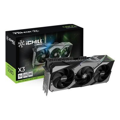 3. INNO3D GEFORCE RTX 5080 ICHILL X3 16GB GDDR7 Grafikkarte