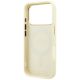 7. Guess Ring Stand 360 Grained Classic Logo MagSafe Hülle für iPhone 18 Pro / 17 Pro - Beige