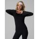 3. Damen-Langarmshirt, schmal geschnitten, Größe 4F 4FRAW26TLONF0719-20S