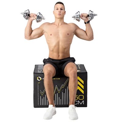 18. Hanteln im Koffer HMS STC21 2 x 10 kg Chrom