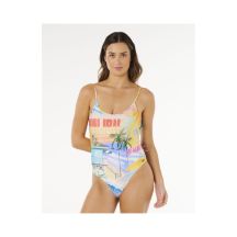 Damen-Badeanzug RIP CURL Hotel Malibu Cheeky, mehrfarbig