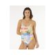 Damen-Badeanzug RIP CURL Hotel Malibu Cheeky, mehrfarbig