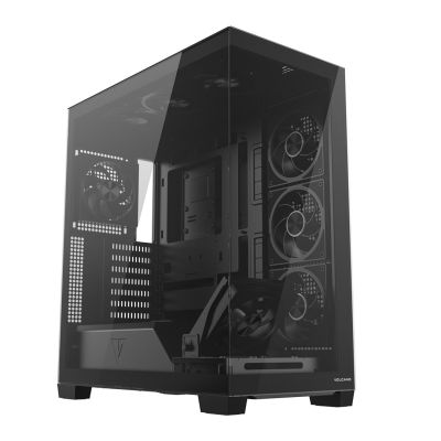 20. MODECOM VOLCANO STELLAR PLUS ARGB MIDI 8F SCHWARZES GEHÄUSE