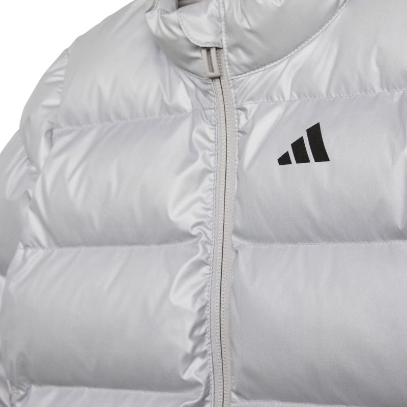 3. Adidas Synthetic Down Glam Silver Kinderjacke JM8870