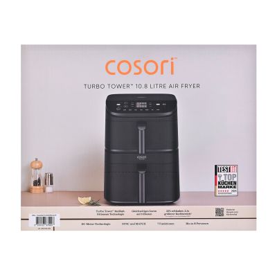 12. Cosori 10,8L Schwarze Fritteuse