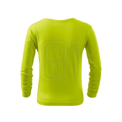 2. Malfini Fit-T LS Jr T-Shirt MLI-12162 Limette