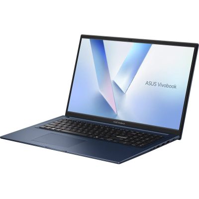 4. ASUS Vivobook 17 X1704MA-AU035, Intel Core i7-350, 17,3" FHD IPS-Display (60 Hz, 250 Nits), 16 GB DDR5 SSD, Intel Grafik, WLAN + Bluetooth, 720p-Kamera, 50 Wh Akku, kein Betriebssystem, leises Blau