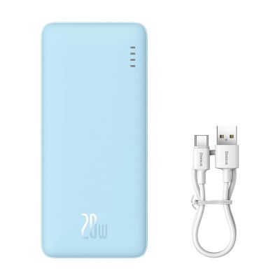 BASEUS POWERBANK AIRPOW 10000MAH 20W (BLAU)
