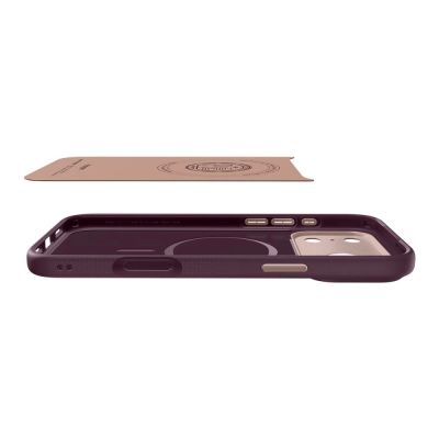 7. Spigen Nano Pop Mag MagSafe Case für iPhone 17 Pro Max - Burgunderrot