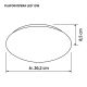 3. Moderne LED-Deckenleuchte Activejet OPERA 12W