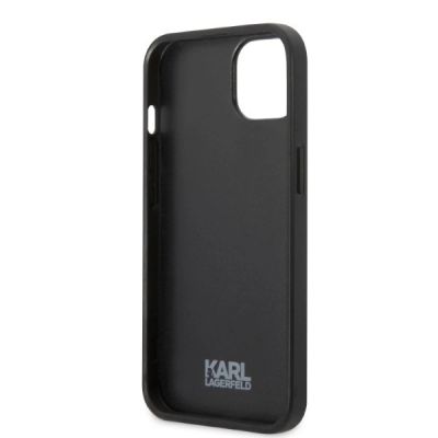 7. Karl Lagerfeld KLHCP13LPMNIKBK iPhone 13 Pro / 13 6.1" Hardcase schwarz/schwarz Monogram Ikonik Patch