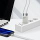 8. EVERACTIVE Wandladegerät mit 1 x USB- und 1 x USB-C-Anschluss, Schnellladefunktion 3.0, 20 W, superflach, weiß, SC-340Q