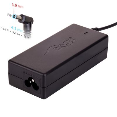 Akyga AK-ND-25 Netzteil für Compaq, HP Notebooks (19,5 V; 3,33 A; 65 W; 4,5 mm x 3 mm)