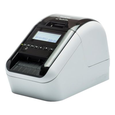 12. Brother QL-820NWBC Thermodirekt-Etikettendrucker, Farbe, 300 x 300 dpi, 176 mm/s, kabelgebunden und kabellos, LAN (kabelgebunden), WLAN, Bluetooth
