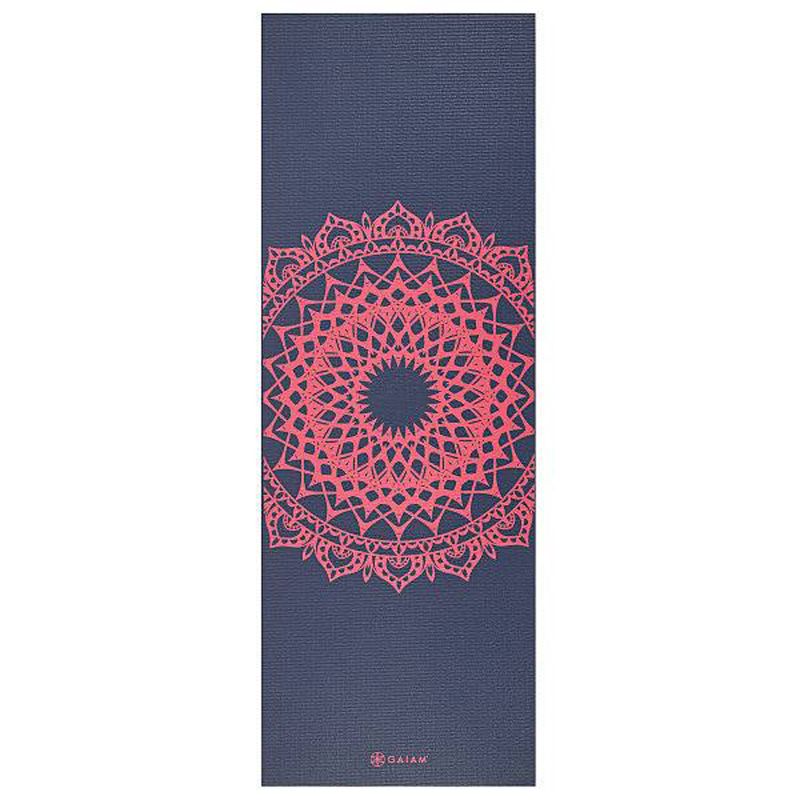 3. GAIAM Rosa Marrakesch Yogamatte 4 MM 62429