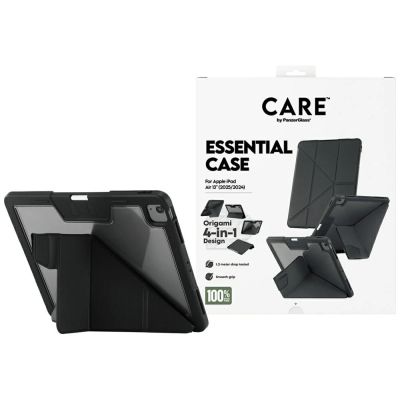 Care by PanzerGlass Y-Fold-Hülle für iPad Air 13" 2024 / 2025 - Schwarz