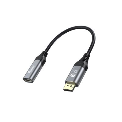 8. Equip 133446 0,15 m DisplayPort HDMI-Kabeladapter Schwarz, Grau