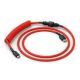 7. Glorious Gaming GLO-KB-ACC-CBL-COIL-CRED Tastatur-/Mauskabel Rot 1,4 m