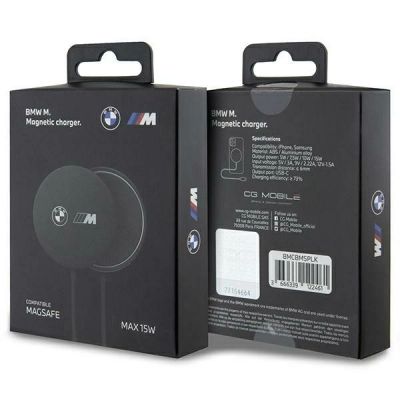 5. BMW M Edition MagSafe 15W Kabelloses Ladegerät – Schwarz