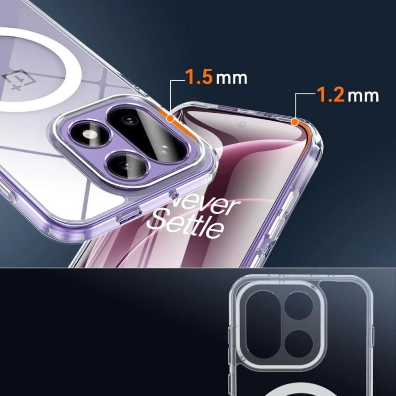 3. Tech-Protect Flexair Hybrid MagSafe Hülle für OnePlus 15 – Transparent