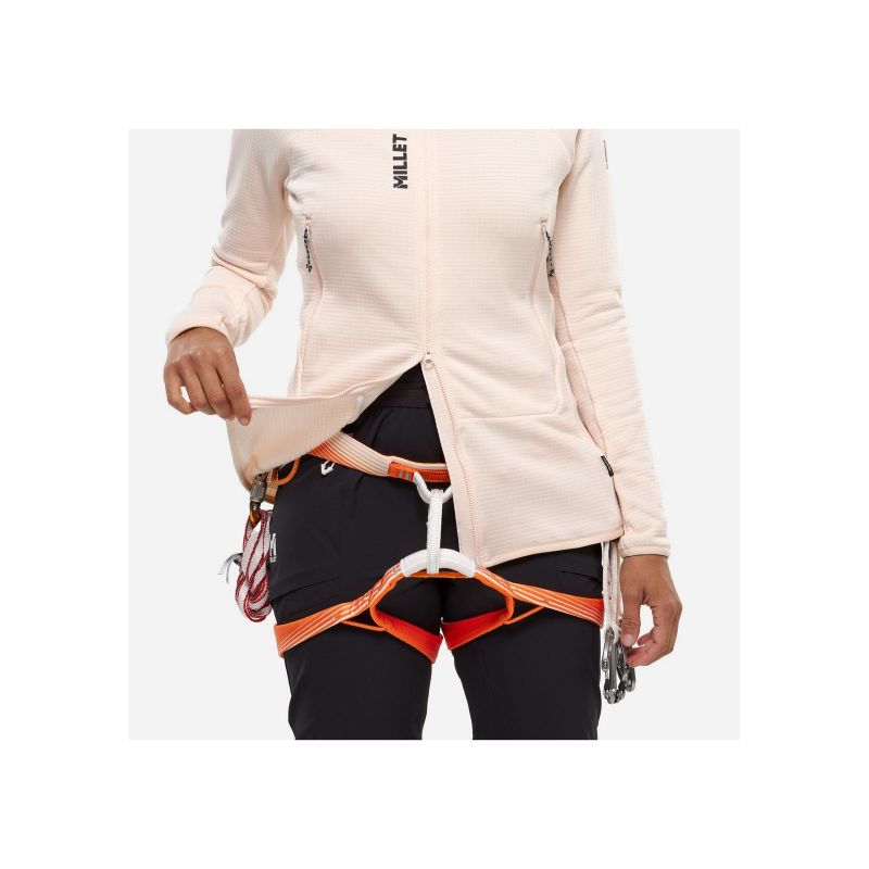 4. MILLET Fusion Grid Hoodie in Hellrosa