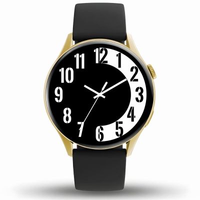 7. Smartwatch Gravity Gold Strap + Bracelet GT11-1